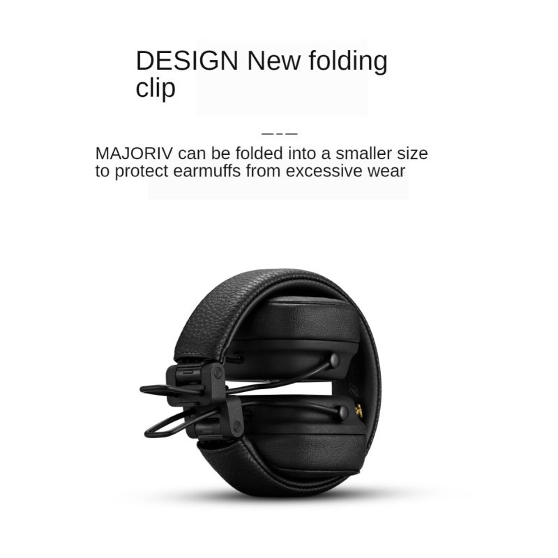 Casque Bluetooth sans fil Major III pliable microphone intégré son exceptionnel confort moderne Bluetooth 5.0