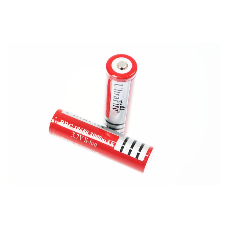 Batterie rechargeable Ultrafire BRC 3000MAH Li-ion Haute capacité Grande autonomie Accumulateur fiable