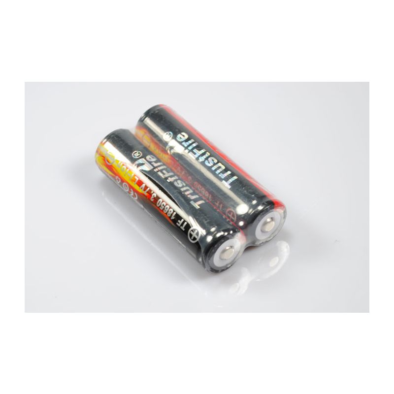 Batteries rechargeables Trustfire 18650 Li-ion haute capacité 2400mAh avec carte de protection PCB sans effet mémoire