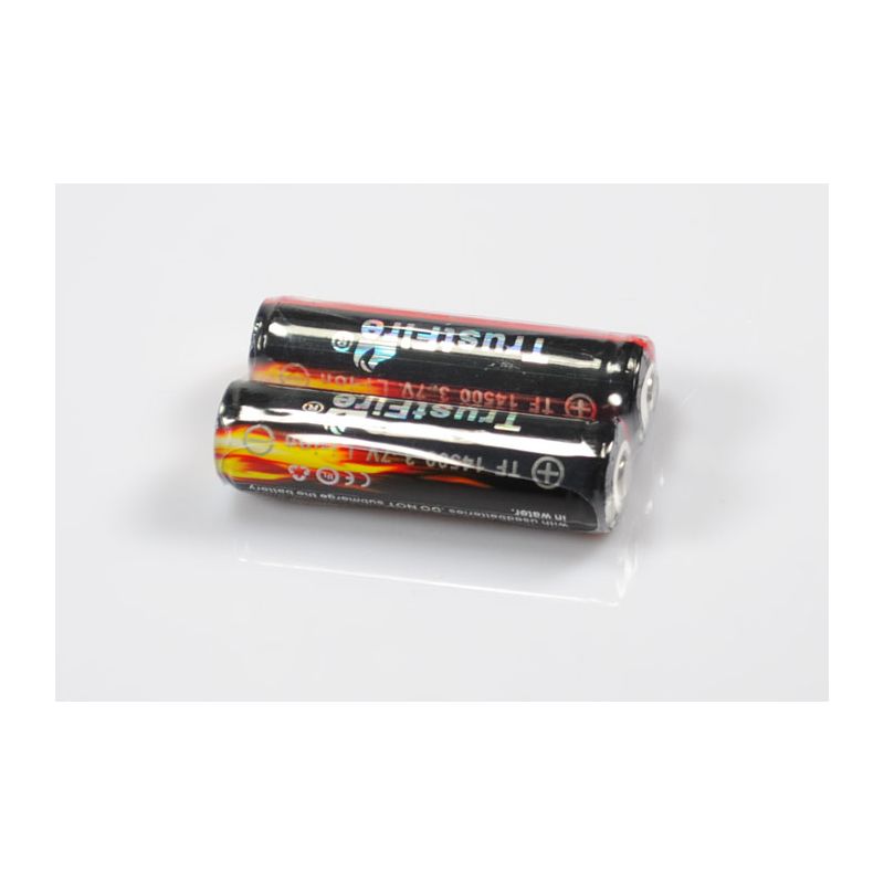 Batterie 14500 TrustFire 3.7V rechargeable 900mAh longue durée de vie pour appareils électroniques et lampes de poche