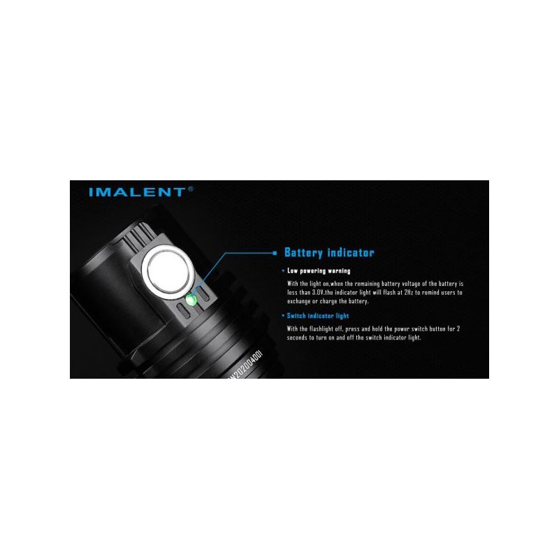 IMALENT MS03 Lampe de Poche EDC Ultra-Brillante 13000 Lumens Technologie LED Avancée Robuste et Rechargeable