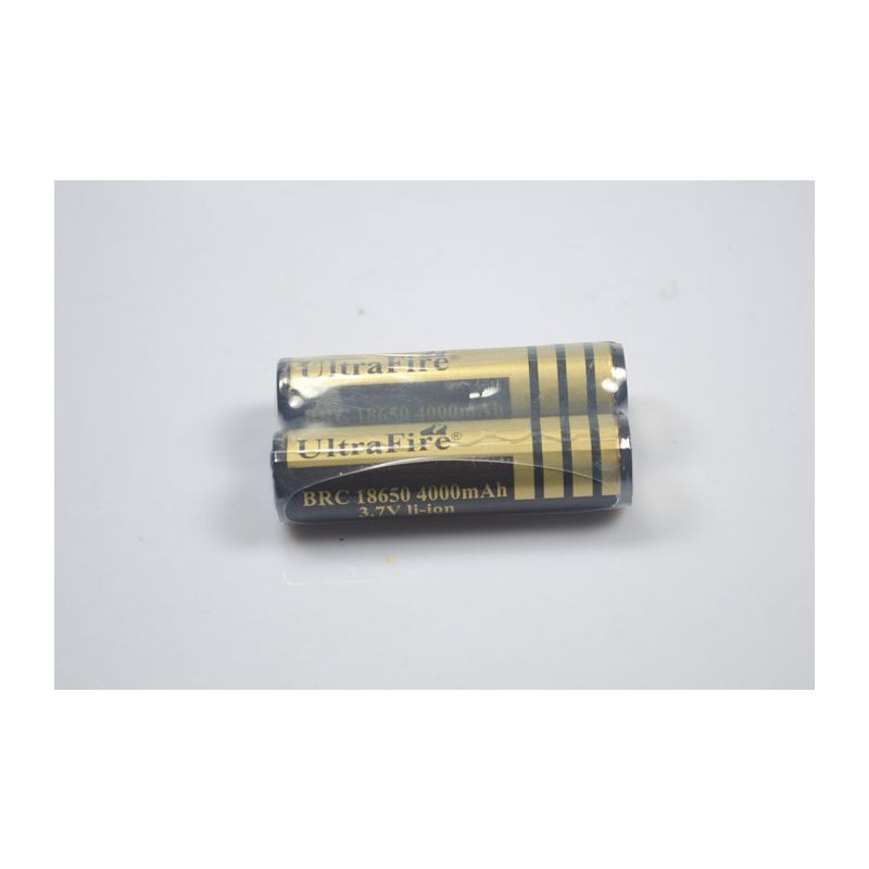 Batteries Rechargeables Li-ion Ultrafire BRC 4000MAH 18650 Sécurité Maximisée Haute Capacité Livraison Rapide