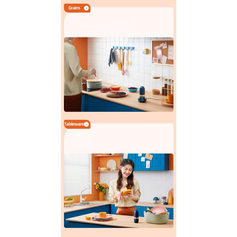 Donlim désinfectant légumes lave-vaisselle portable rechargeable sécurité alimentaire design intuitif