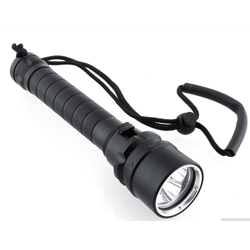 Nouvelle lampe de poche sous-marine 6000 lumens UltraFire plongée aluminimum anodisé visibilité aquatique camping