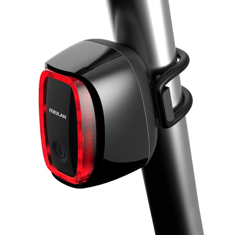 MEILAN X6 feu arrière vélo intelligent USB rechargeable LED haute luminosité détection freinage visibilité
