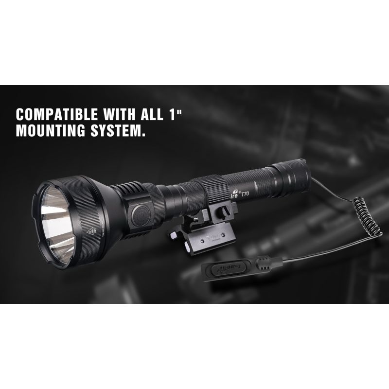 Lampe de poche Trustfire T70 Kit XHP35 HI 2300 lumens longue portée 1000 mètres LED rechargeable aventure outdoor