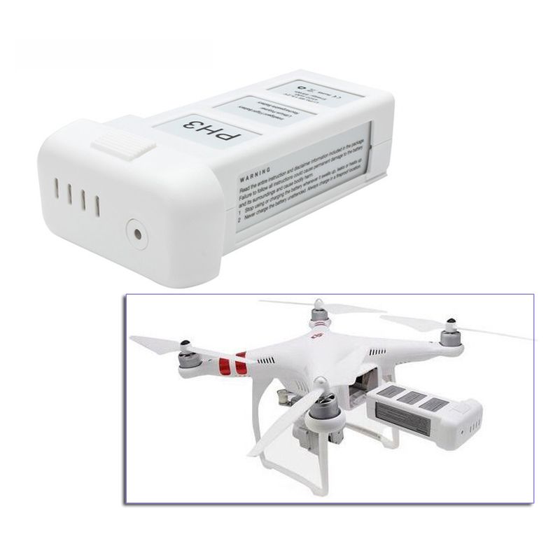 Batterie LiPo 4S 4500mAh pour DJI Phantom 3 Grande capacité longue durée de vol sécurité avancée photographie aérienne