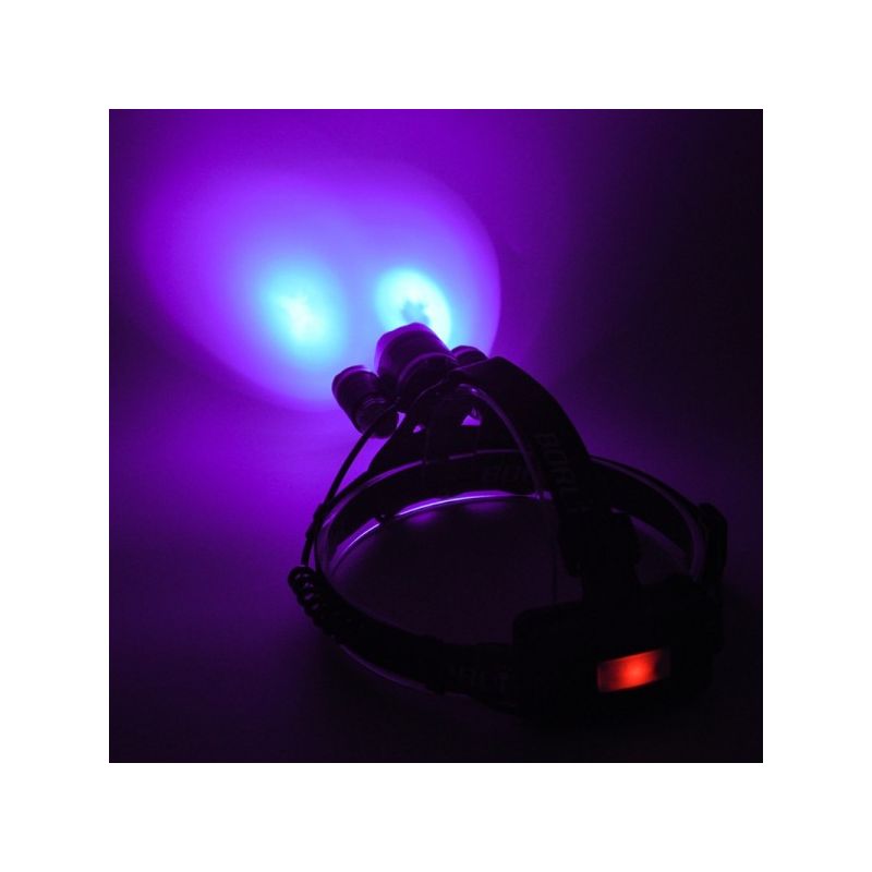 Boruit RJ-3000 Phare LED lumière blanche T6 équipement aventure design durable lampe frontale légère légère