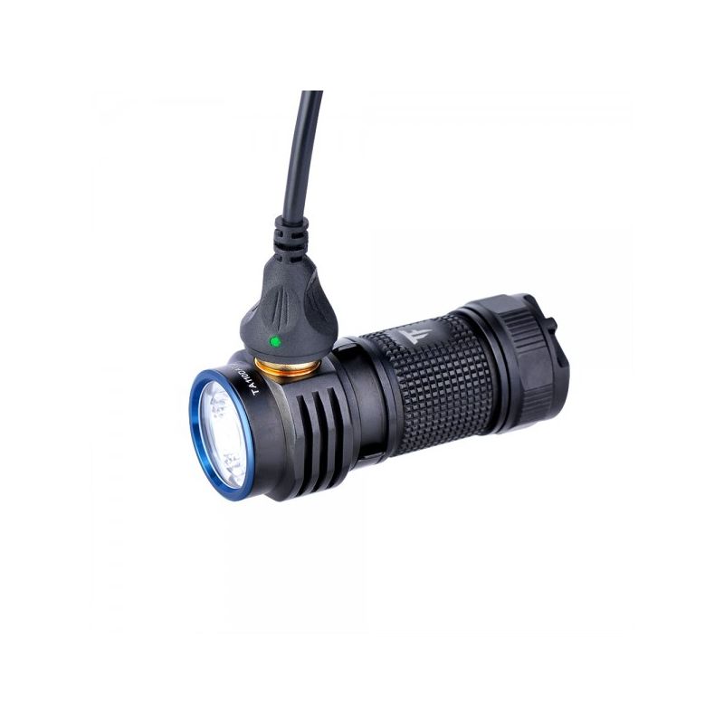 TrustFire MC1 Baton 1000 lumens lampe de poche compacte rechargeable ultra-légère chargement magnétique