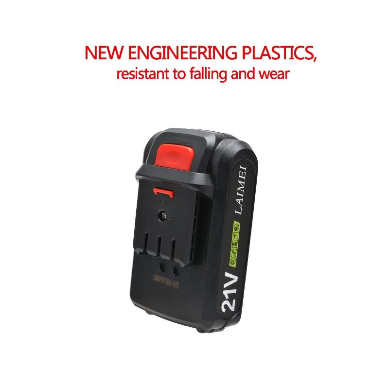 Batterie 21V Lithium haute densité énergétique pour tournevis sans fil applications professionnelles bricolage