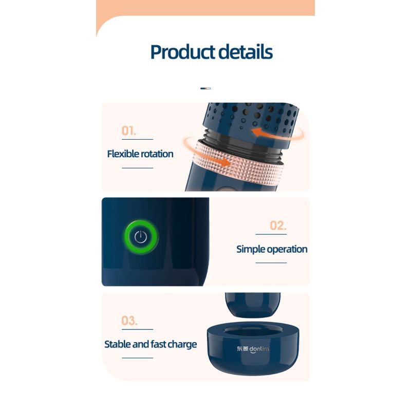 Donlim désinfectant légumes lave-vaisselle portable rechargeable sécurité alimentaire design intuitif