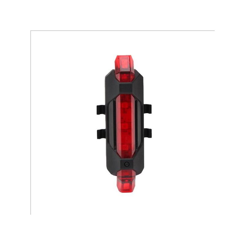 Feu arrière vélo portable USB rechargeable sécurité cycliste LED Visibilité cyclisme urbain modes flash dynamiques