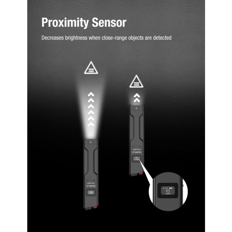 Lampe Torche Tactique Ultra-Fine Klarus X1 4200LM | LED SST-70 | USB-C Rechargeable Extérieur | IPX6 2 Ans Garantie