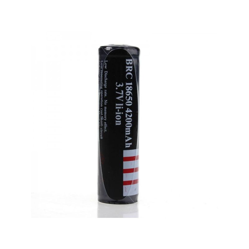 Batterie UltraFire BRC 4200mAh 3.7V 18650 rechargeable puissance fiable pour accessoires électroniques
