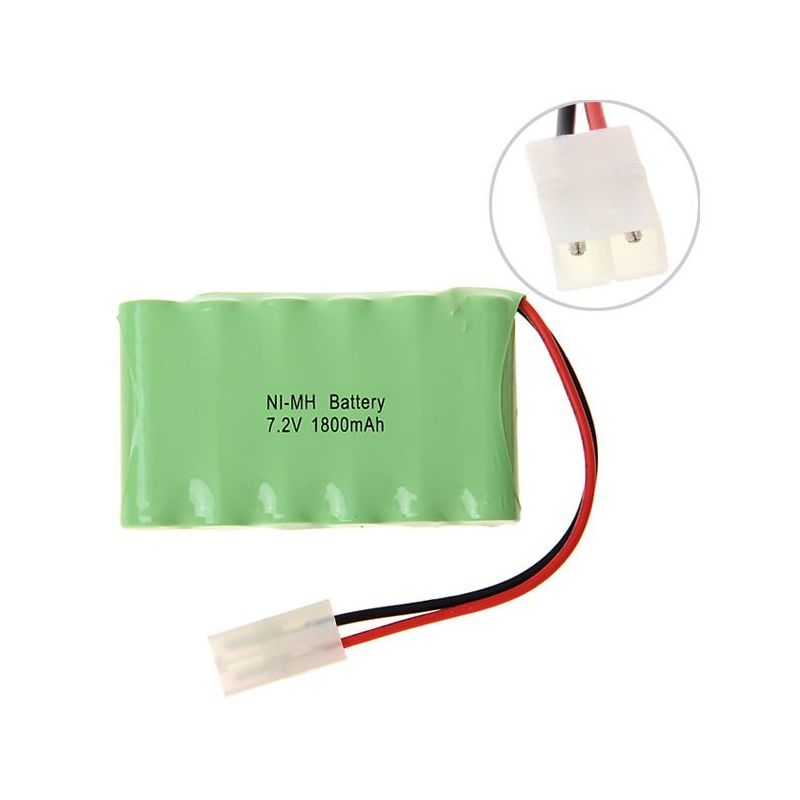 Batterie rechargeable Ni-MH 6 AA 7.2V 1800mAh