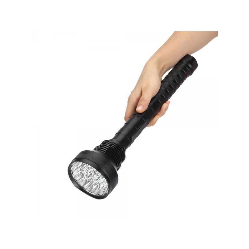 Lampe de poche LED UltraFire 28T6 40000 lumens haute puissance 5 modes idéale pour l'éclairage en camping et randonnée