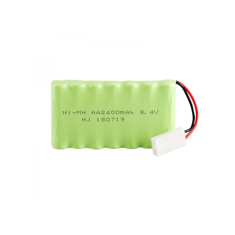 Batterie Rechargeable Ni-MH AA 8.4V 1800mAh Haute Capacité pour RC Modélisme - Avions, Voitures, Longue Durée