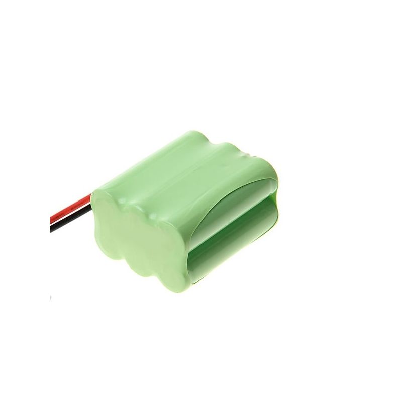 Batterie NiMH AA 7.2V 1800mAh pour Jouet RC, Pack 6 Piles Rechargeables Haute Capacité, SM Plug