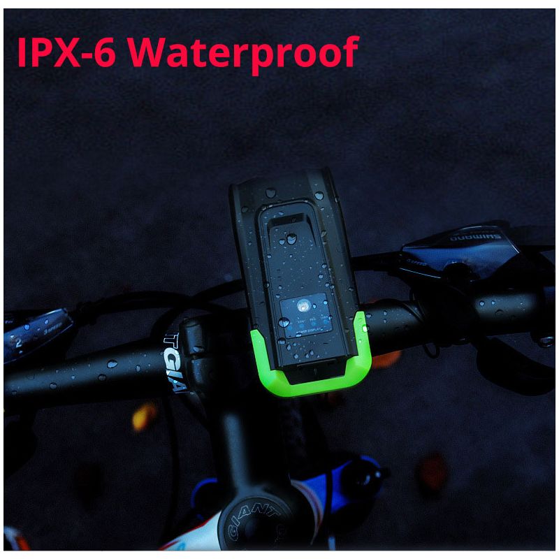 Lumière de vélo T6 2400 lumens USB rechargeable sécurité cyclisme IPX6 imperméable visibilité nocturne