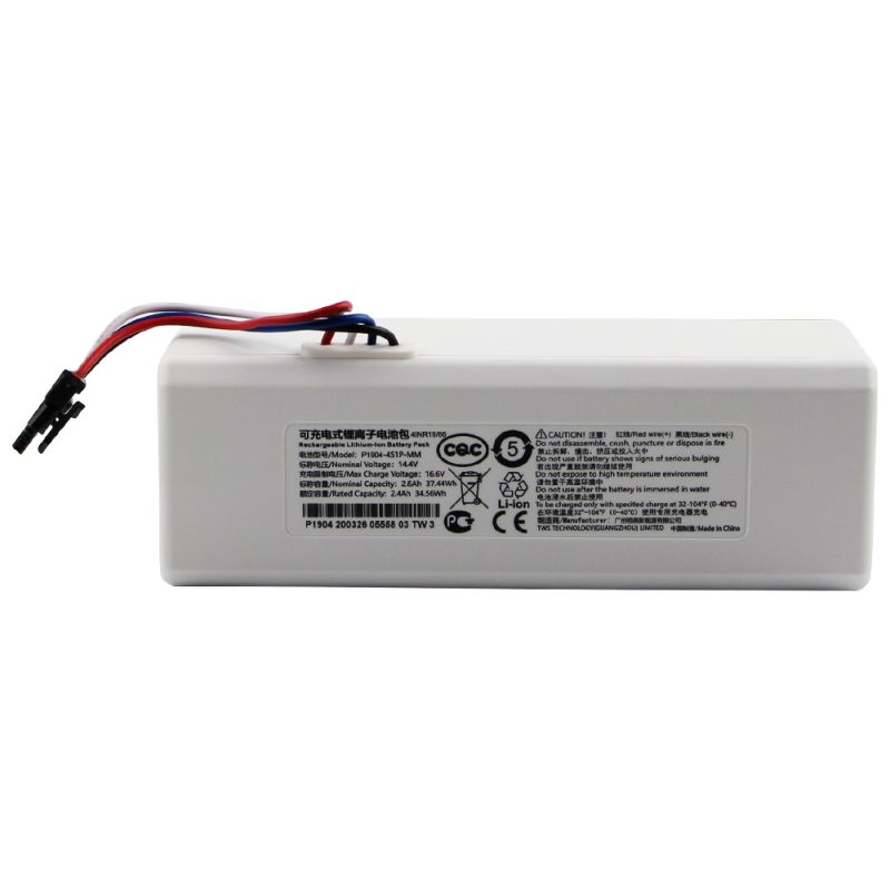 Batterie Robot Originale 1C P1904-4S1P-MM Xiaomi Mijia Mi Aspirateur Haute Capacité Maison Propre Accessoires