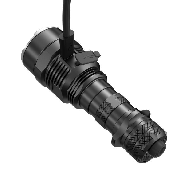 NITECORE TM9K TAC Lampe de Poche Rechargeable USB-C 9800 Lumens Ultra-brillante pour Aventures en Plein Air