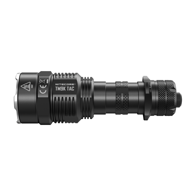 NITECORE TM9K TAC Lampe de Poche Rechargeable USB-C 9800 Lumens Ultra-brillante pour Aventures en Plein Air