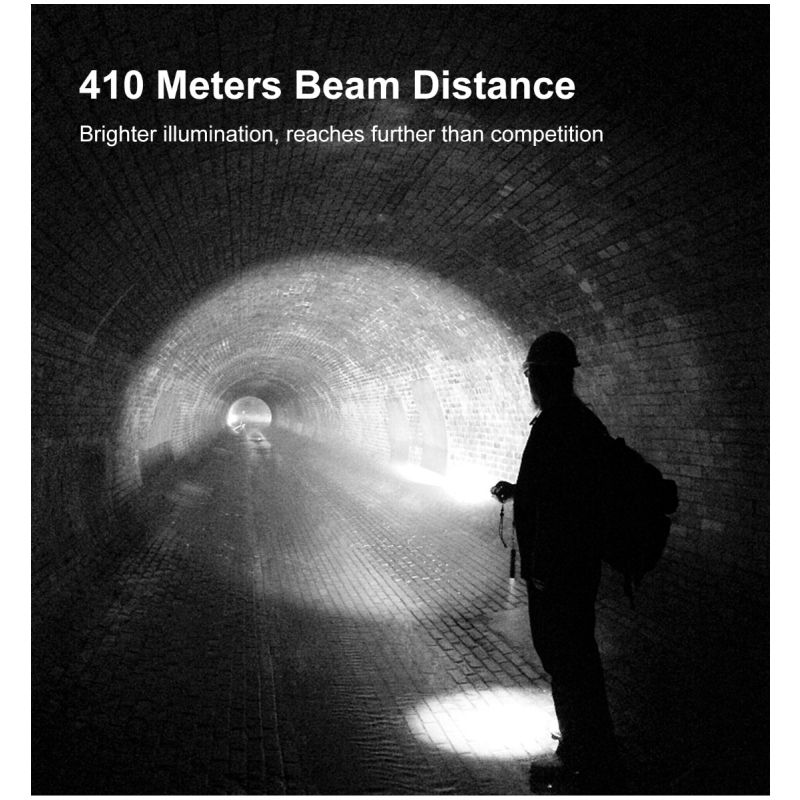 Klarus XT11GT PRO V2.0 3300 lumens lampe de poche rechargeable USB-C pour aventure en plein air éclairage fiable