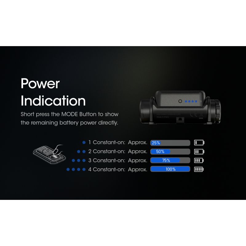 Lampe frontale rechargeable NITECORE NU43 1400 lumens lumière blanche et rouge pour camping en plein air