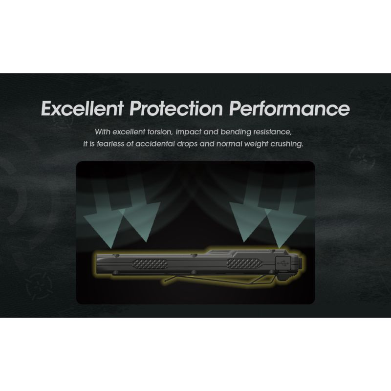 Lampe de poche compacte NITECORE EDC27 3000 lumens rechargeable aventure plein air éclairage portable