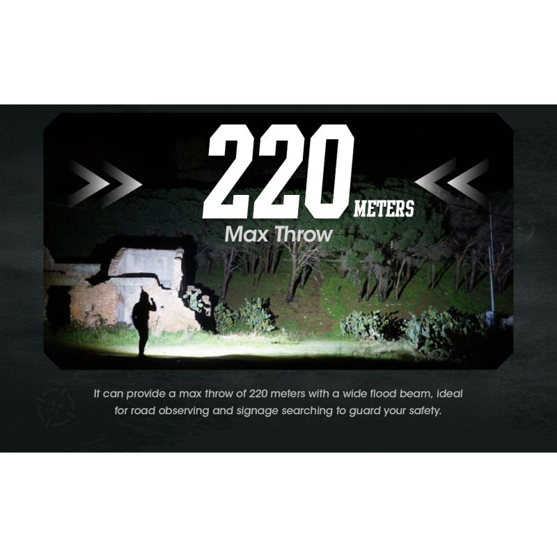 Lampe de poche compacte NITECORE EDC27 3000 lumens rechargeable aventure plein air éclairage portable