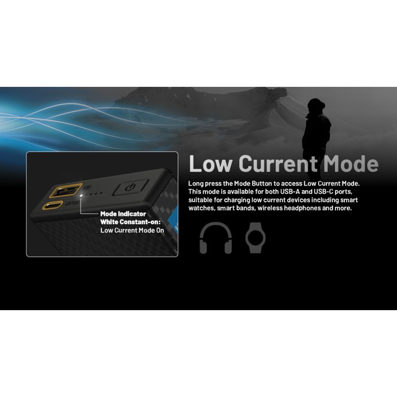 Nitecore Summit 20000mAh | Chargeur Portable Chauffant -40°C USB-C PD | Batterie Externe Extrême Froid