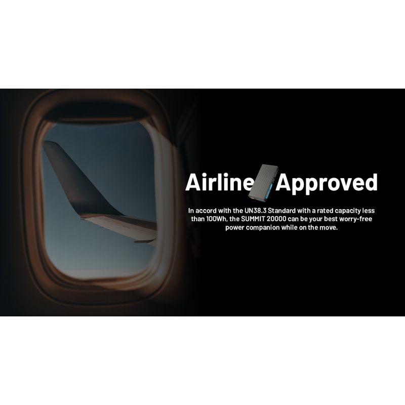 Nitecore Summit 20000mAh | Chargeur Portable Chauffant -40°C USB-C PD | Batterie Externe Extrême Froid