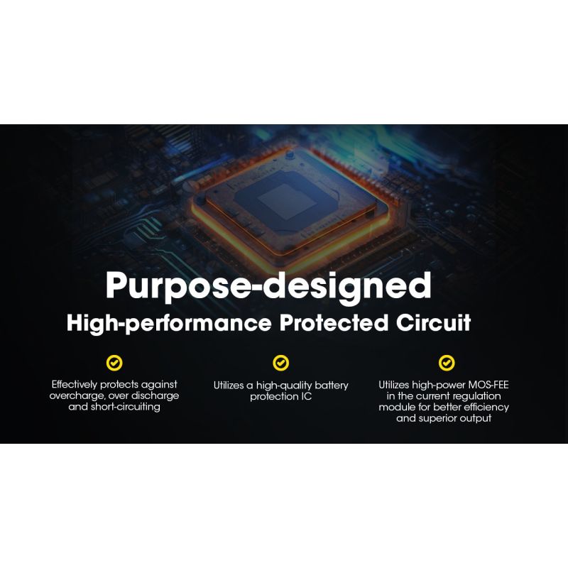 Batterie Rechargeable NITECORE NL2160HP 6000mAh USB-C Compacte et Légère pour Photographie et Camping