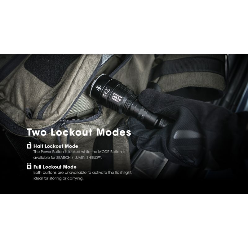 Lampe de poche Nitecore TM9K PRO 9900 lumens USB-C idéale recherche et sauvetage lampe haute performance