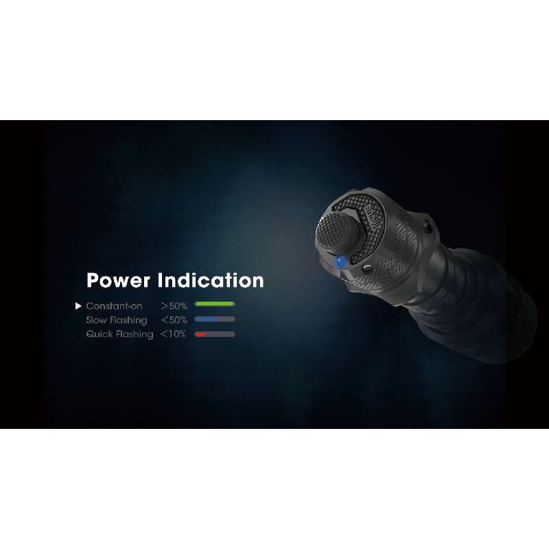 Lampe de poche Nitecore TM9K PRO 9900 lumens USB-C idéale recherche et sauvetage lampe haute performance