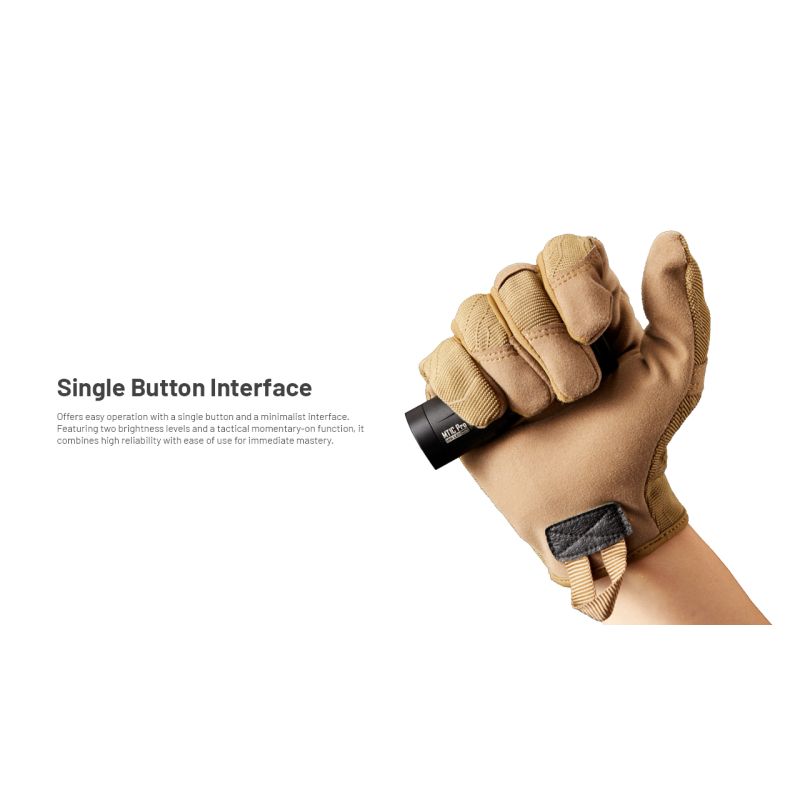 Nitecore MT1C Pro lampe de poche EDC compacte 1000 lumens visibilité longue portée équipement de camping durable