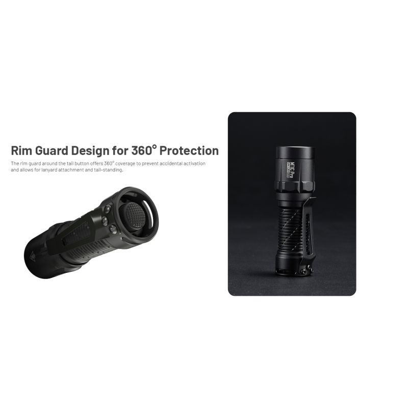 Nitecore MT1C Pro lampe de poche EDC compacte 1000 lumens visibilité longue portée équipement de camping durable