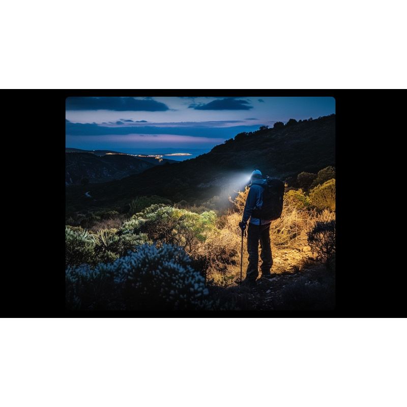 Lampe frontale rechargeable Nitecore HC60 UHE 1600 lumens 