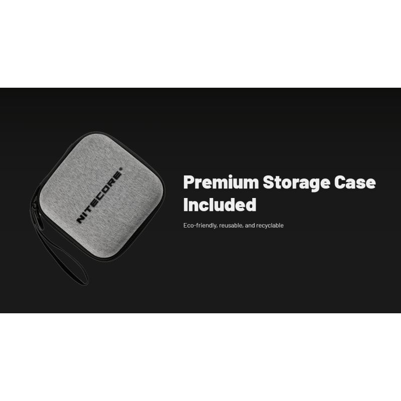 Lampe frontale NITECORE HC70 UHE rechargeable USB-C 1600 lumens pour éclairage extérieur et visibilité nocturne