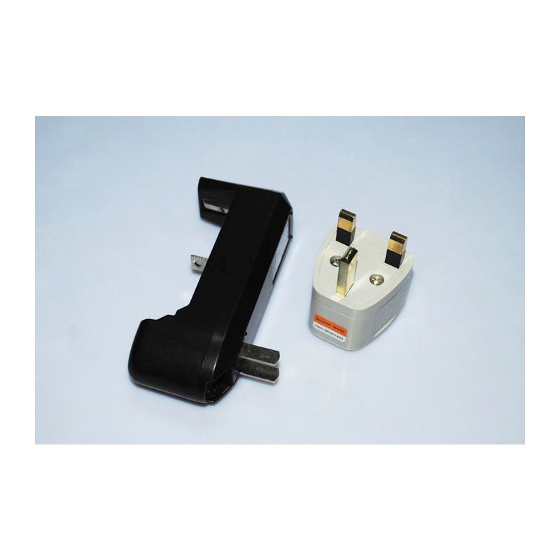 Chargeur Polyvalent UltraFire Noir pour Batteries 18650 16340 AA avec Protection Surcharge et Entrée AC 110V–240V