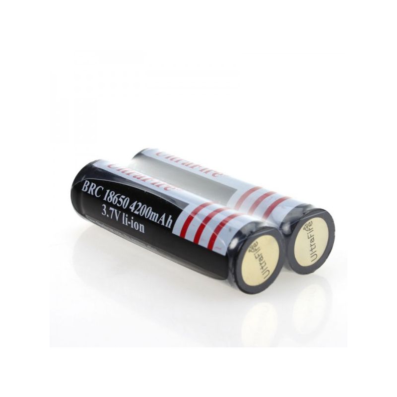 Batterie UltraFire BRC 4200mAh 3.7V 18650 rechargeable puissance fiable pour accessoires électroniques