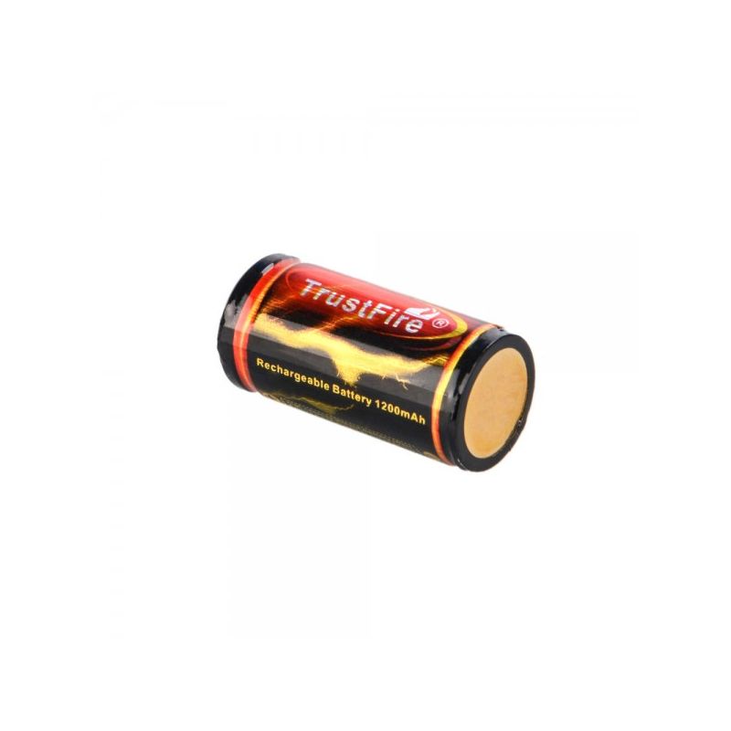 Batterie rechargeable Trustfire 18350 3.7V 1200mAh haute capacité pour lampes de poche avancées appareils électroniques