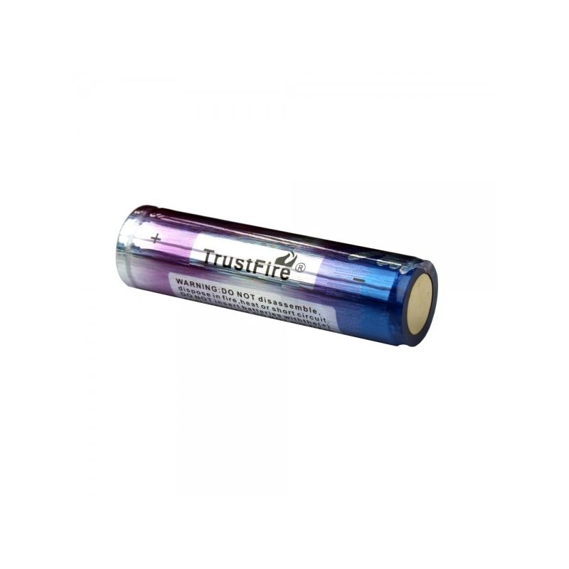 Trustfire 3.7V 18650 2000mAh rechargeable batterie Li-ion protégée haute capacité pour lampes et électronique