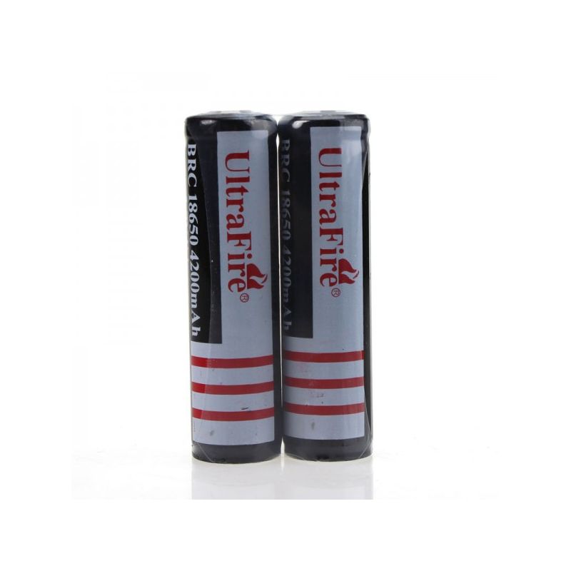 Batterie UltraFire BRC 4200mAh 3.7V 18650 rechargeable puissance fiable pour accessoires électroniques