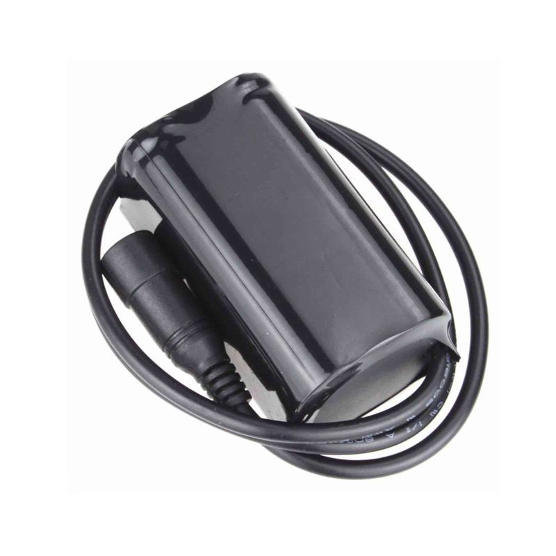 Batterie 5521 DC 8,4V avec cellules 18650 premium pour éclairage vélo sécurité visibilité nocturne fiable