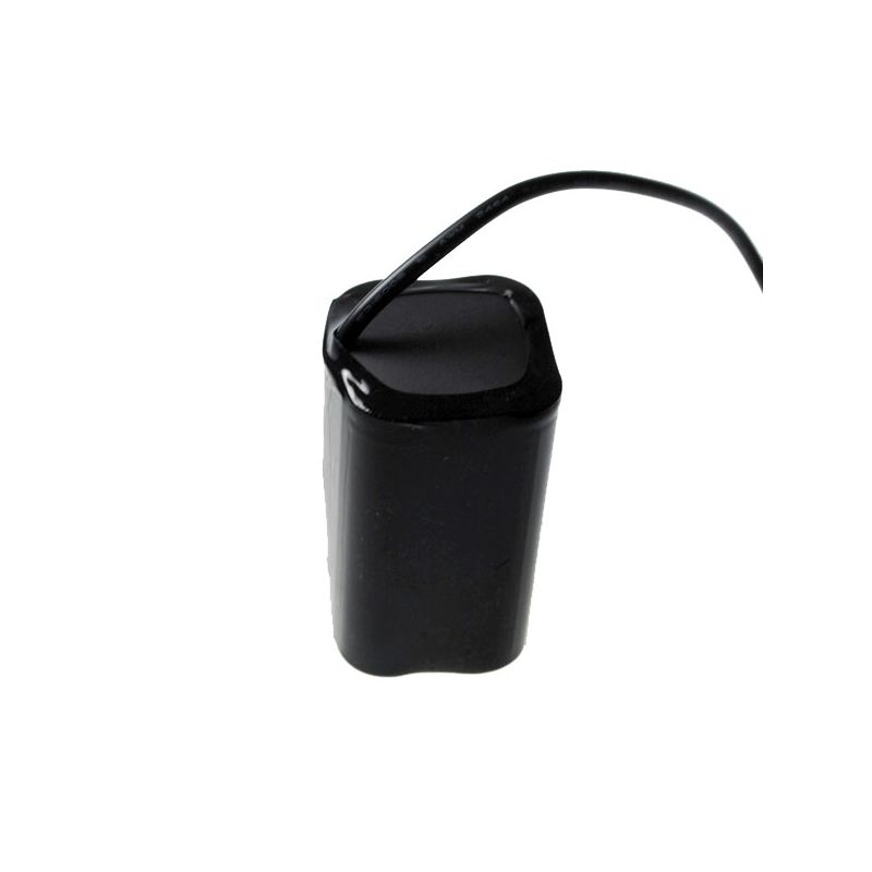 Interface 5521 Batterie de vélo 8,4V 4800mAh UltraFire LED sécurité imperméable portable pour cyclisme noir