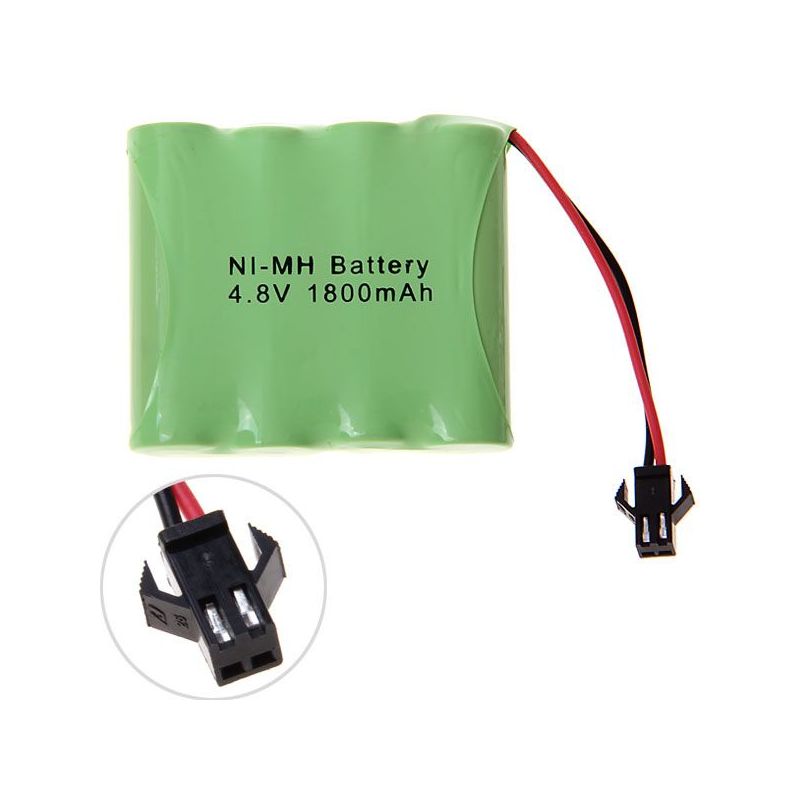 Batterie rechargeable 4,8V AA 1800mAh Ni-MH prise SM écologique haute capacité pour jouets télécommandes appareils photo