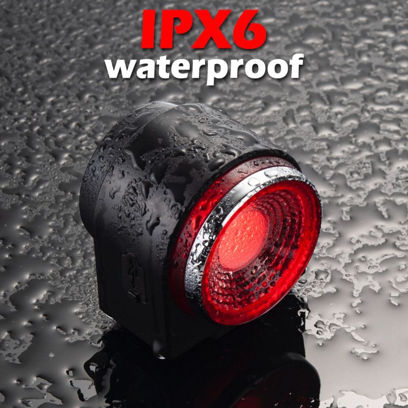 ANTUSI A8 sécurité vélo alarme antivol LED feu arrière visibilité accessoire indispensable cyclisme 700mAh