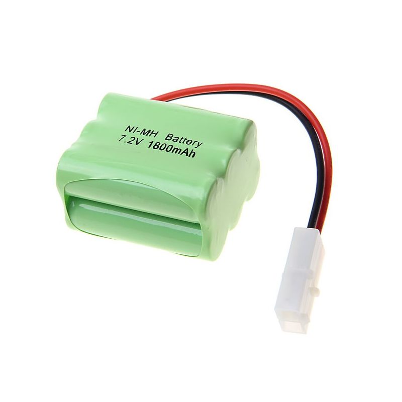6 Piles Rechargeables AA NI-MH 7.2V 1800mAh Haute Capacité pour Voiture Jouet/Modèle Avion/Bateaux, Longue Durée