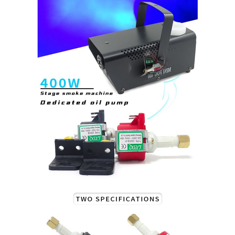 Pompe électromagnétique 55DCB performance silencieuse pompe à huile pour machine à brouillard théâtre 110V 220V